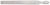 Starrett 270 7/16 Pulgadas Por 6-1 / 4 Pulgadas Taper Gage P