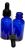 Botellas Cuentagotas Parada 1 Oz Azul Cobalto De Vidrio Con