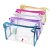 Meetory 5 Piezas Transparente Bolso Cosmético Impermeable, A