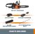 Worx Wg323 20v Power Share 10 Wireless Pole/sierra De Caden