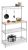 Estante De Whitmor Supremo Baker Con Un Tabla De Cortar Los