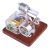 Aire Caliente Stirling Motor Modelo Giratorio Caja De Música