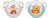 Nuk Disney Winnie The Pooh De Silicona Chupete, Forma De Ort