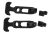 Accessbuy 2-pack T-flexible Palanca De Extracción Cierres Pa