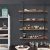 Elibbren Industrial De Tuberías Shelf Kit, Montaje En Pared