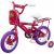 Tomy John Deere 12  Bicicleta Rosada