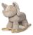 Gund Bebé Elefante Balancín Con Base De Madera De Peluche De