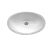 Proflo Pf1512u 17  Bajo Encimera Óvalo Lavabo, Blanca