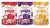 Liofilizado Feliz Bebés Yoguis Yogur Y Fruta Snacks, 3 Sabor