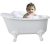 Wayime 33 Acrílico De Lujo De Garra Bañera Para Baño Del Be