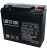 Ub12180 12 V 18 Ah Sla Interna Hilo Repuestos Para Visión Cp