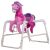 Rockin Jinete Princesa Caballo Del Resorte Ride On