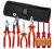 Knipex 989825us 7-piece 1000v Con Aislamiento Tenazas, Alica