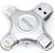 Unidad Flash Idiskk Photo Stick, 4 Conectores En 1, 128 Gb