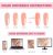 Skymore Nail Extension Gel, 6 Colors Poly Nail Gel Kit With