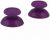 Morado Full Botón 2 Muelles Kit De Mod De Repuesto Para Pl
