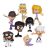 La Casa Fuerte Figura 8 Pack – Lincoln, Clyde, Lori, Lirio,