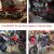 Podoy Crf50 Kit De Plástico Rojo Blanco Xr50 Plástico Fender