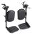 Invacare T94hc Reposapiernas P/cualquier Modelo De Silla De