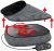 Masajeador De Pies Y Espalda Shiatsu C/calefacción Eléctrico