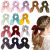 Watinc 14 Pcs Del Pelo Del Bowknot Scrunchies Super Suave Bu