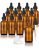2 Oz / 60 Ml De Vidrio Ámbar Boston Ronda Graduado Medición