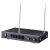 Aw 2 Vhf Portátil Sistema De Micrófono Inalámbrico Canal Pan