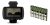 Garmin 010-01772-00 Foretrex 601, 2 Pulgadas Y Storacell Por