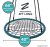 Play Platoon Spider Web Flying Saucer Tree Swings – Totalm