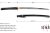Hms – Espada Japonesa Samurai Wakizashi, Flor De Cerezo Tomo
