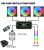 Gim Kb-21 Rgb Caso Ventiladores, Paquete De 3 En 4.724 Silen