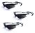 Jackson Safety V30 Nemesis Gafas De Seguridad (3 Pares)