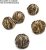 Pack Tetera De Vidrio Con Infusor, 4 Cuptea + 4floresté