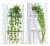 Xhsp 2pcs De Patata Verde Artificial Hiedra Hojas De La Vid