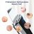 Face Skin Scrubber,anlan Ipx5 Waterproof Skin Spatula Blackh