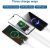 Batería Portátil Magnética Inalámbrica De 1000 Mah, Carga Rá