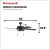 Honeywell Ceiling Fans 50512-01 Belmar Ventilador De Techo L