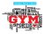 Vinil Decorativo Gym Gimnasio Motivacion