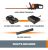 Worx Wg284 40v Power Share 24 Cortacésped Inalámbrico