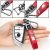 Genuine Leather Car Logo Keychain For Bmw M M2 M4 M5