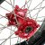 Tarazon 17  Y 17  Supermoto Completo Juego De Ruedas Rojas E