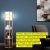 2 En 1 Lampara Led De Pie Con Estante Organizador Brightechh