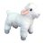 Adore – 12 De Pie Cachemira La Cabra Niño Animal De Peluche