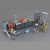 Plástico Modelo Kit – Garaje Taller – 1/35 Escala Diorama Ac