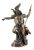 Zeus Dios Griego Sosteniendo Thunderbolt Estatua Con Águila