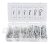 Clips Clips Ocr 150pcs Chaveta Surtido Kit R Chavetas Clip C