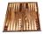 Backgammon Set Rústico Tallado Hecho A Mano Madera De Nogal