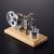 Stirling Engine Solid Wood Baseplate Diy All-metal Vacuum St
