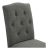 Silla De Comedor Capitoné Tapizada Gris, Envío 24 Horas