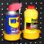 Wallpeg Pared Perforada Accesorios De Plástico Parte Bins –